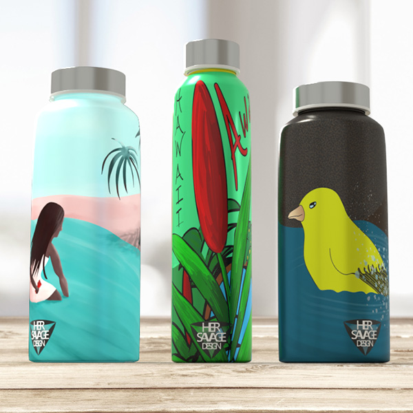 water bottles with custom printed images